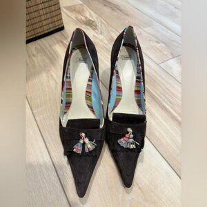 GORGEOUS PAUL SMITH HEELS WITH TASSEL- size 10.5